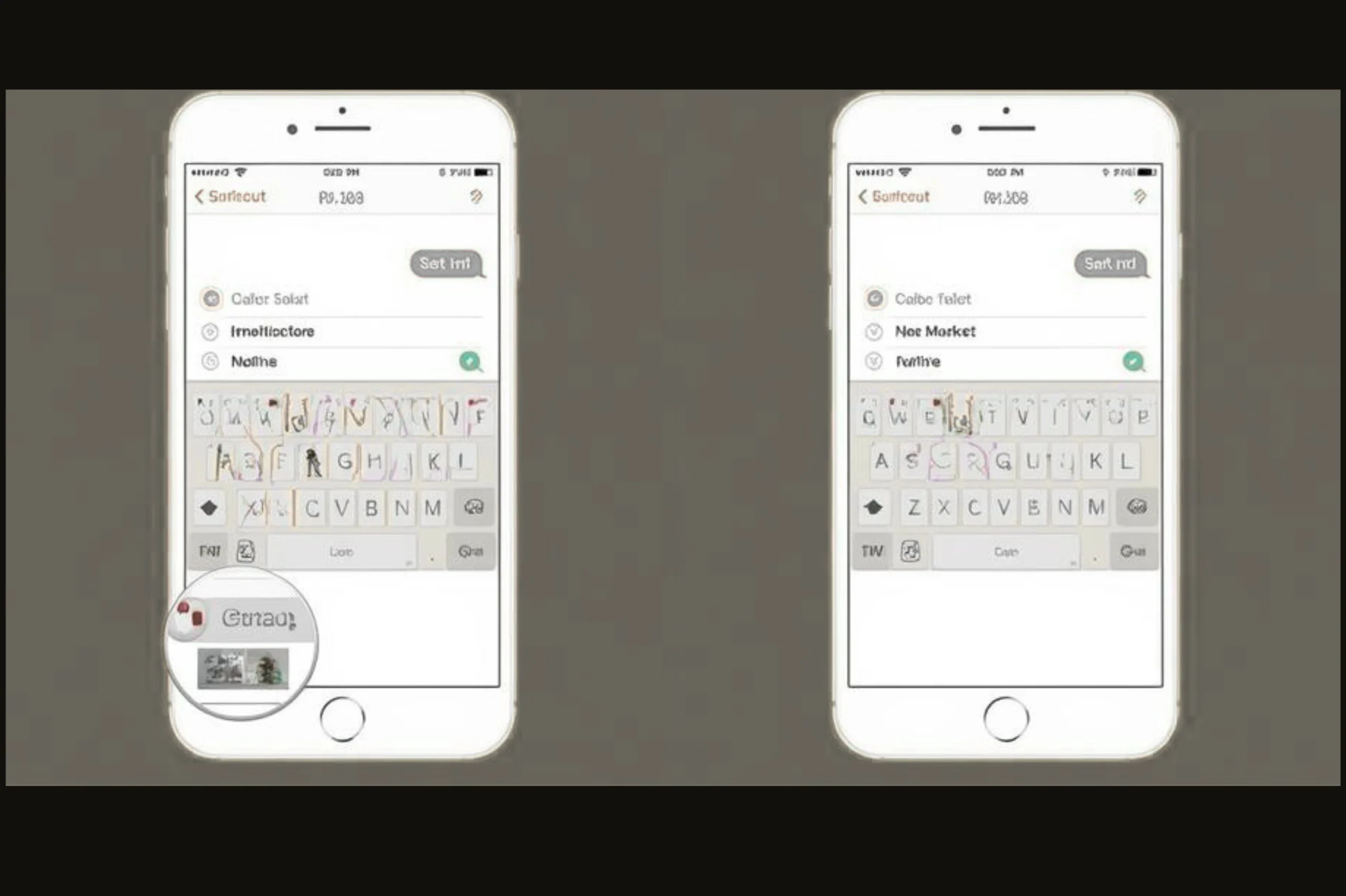 How to set up a text on iPhone with repeated messages using shortcuts?