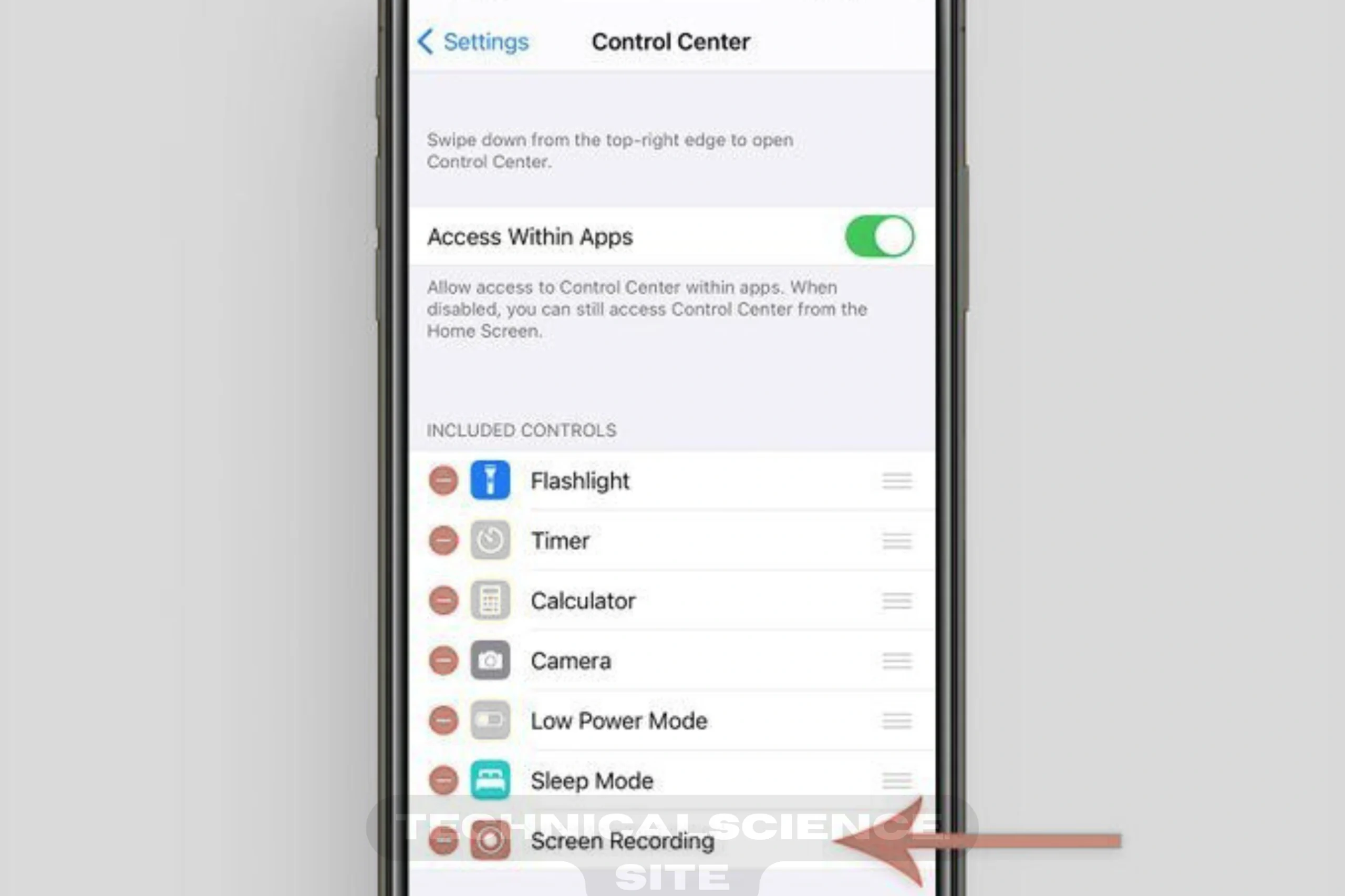 Add Screen Recording