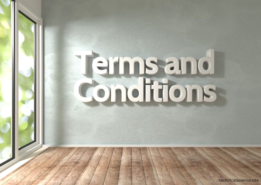 Term and Condition