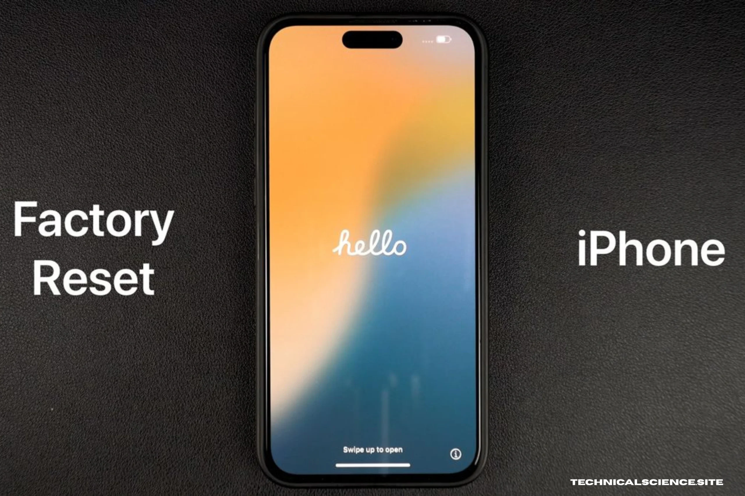 How to Factory Reset an iPhone