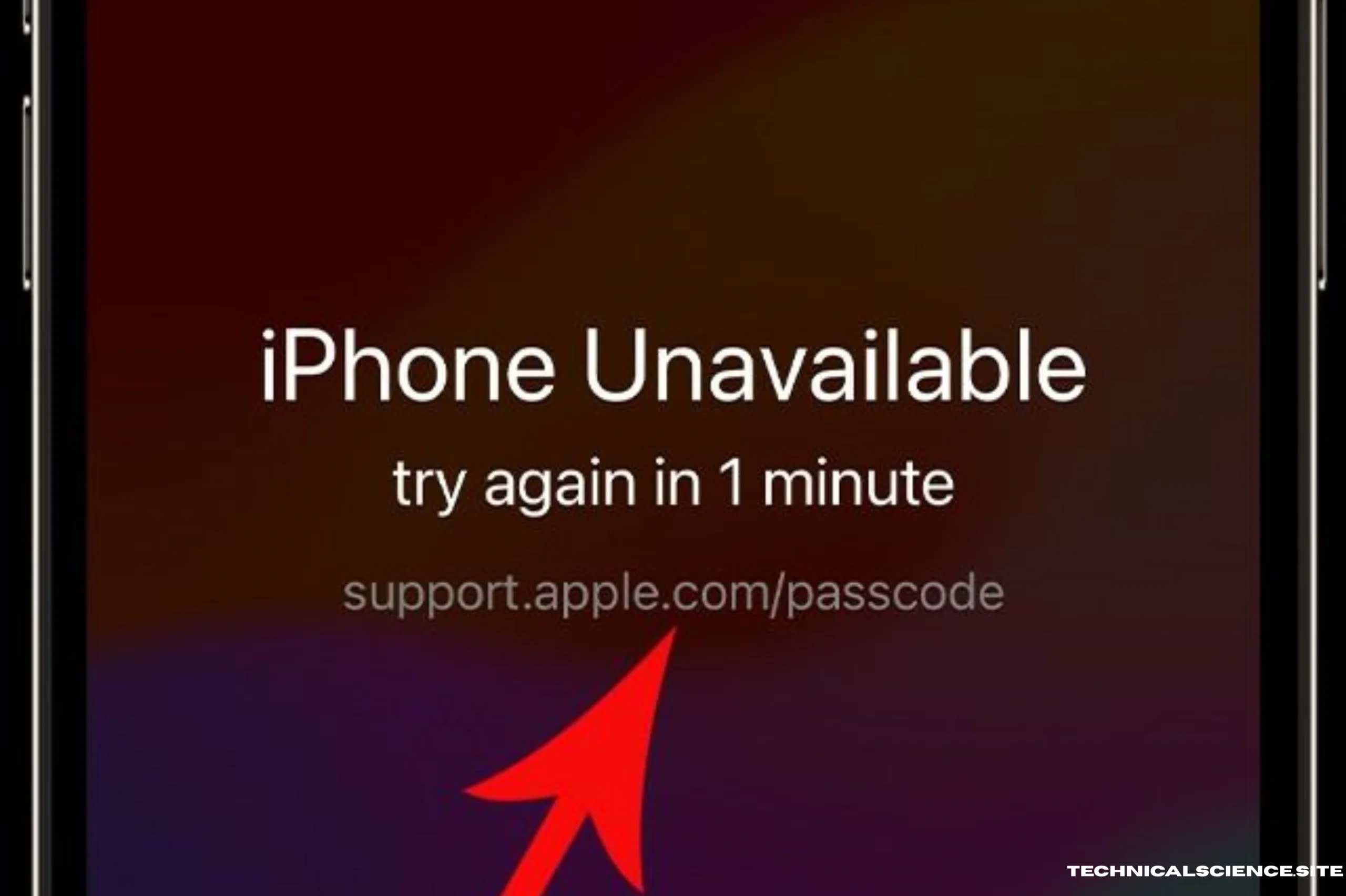 iPhone Unavailable Try Again